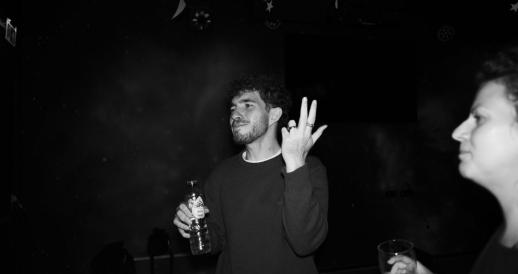 South African comedian Daniel Yazbek after a performance in Amsterdam. 2025