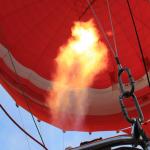 Burner on a hot air balloon 