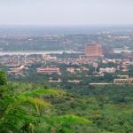 The Mali capital city of Bamako