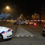 Police at the scene of a fatal shooting on Hoogheuvelstraat in Oss, 4 June 2018