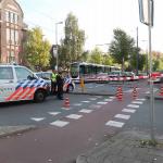 Shooting on the corner of Oudedijk and Willem Ruyslaan in Rotterdam, 17 Oct 2018