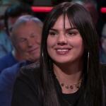 Famke Louise on DWDD in 2018