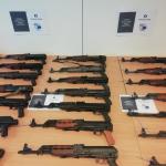 Two Dutch arrested in a massive arms bust in Weelde, Belgium, 5 Ocotober 2020