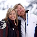 Queen Maxima and King Willem-Alexander in Lech, Austria, 25 February 2020