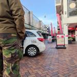 A hand grenade was found attached to a store's shutter on Bijlmerplein in Amsterdam, 22 March 2021