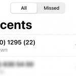 The recent call list from someone trying to reach the GGD Janssen Vaccine phone number when it opened. 23 June 2021