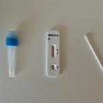 A negative coronavirus antigen test. 29 June 2021