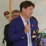 Breda Mayor Paul Depla during jazz festival 2017