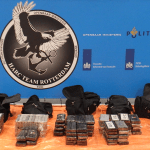 About 139 kilograms of cocaine found in a sea container from Brazil. December 22, 2021