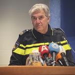 Frank Pauw, the chief of the Amsterdam police force, discussing a hostage situation at the Apple Store. 23 Feb. 2022