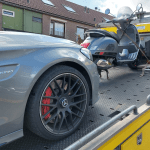 A Mercedes AMG was one of several vehicles seized in a money laundering investigation into a former police officer. 28 June 2022