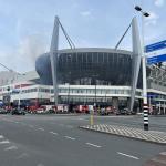 Fire at PSV's Philips Stadium in Eindhoven, 20 July 2022