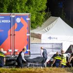 In Nieuw-Beijerland in South Holland, a truck drove off the dike on the Zuidzijdsedijk and ran into a group of people, causing several deaths and injuries.