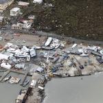 Destruction on Sint Maarten after Hurricane Irma, 6 September 2017