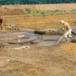 The site near Waalsprong in Nijmegen where a 3,600-year-old sauna was found