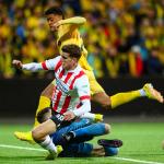 PSV Eindhoven's Guus Til fails to score during the group stage match in the UEFA Europe Leauge 2022/2023 between Bodo/Glimt and PSV Eindhoven in Bodo, Norway, 03 November 2022