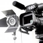 DV camcorder and light