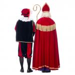 Sinterklaas and a Piet