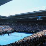 Rod Laver arena in the Australian Open