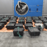 A cocaine shipment seized by the Hit and Run Cargo Team at the Rotterdam Port in January 2023