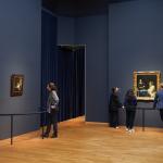 The final set-up of the Vermeer exhibition at the Rijksmuseum. February 2023