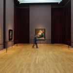 The final set-up of the Vermeer exhibition at the Rijksmuseum. February 2023