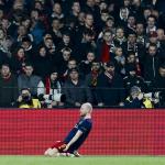 Davy Klaassen of Ajax celebrates the 1-2 during the Semi-Final of the TOTO KNVB Beker match between Feyenoord and Ajax in Feyenoord Stadium de Kuip op 5 april 2023 in Rotterdam, Netherlands