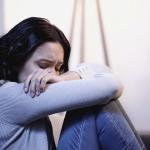 Woman in mental distress, depression, mental health