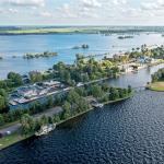 Aerial view of the Vinkeveense Plassen