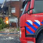 A gas explosion destroyed three homes on Hardewijkstraat in Lelystad, 29 July 2023