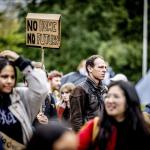 Housing Protest in The Hague, October 28, 2023.