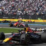 Red Bulls Max Verstappen, of Netherlands, races to the lead during the Formula One Mexico Grand Prix auto race at the Hermanos Rodriguez racetrack in Mexico City, Sunday, Oct. 29, 2023.