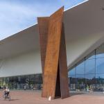 Current entrance area of the Stedelijk Museum in Amsterdam.