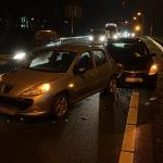 A traffic accident on the A2 junction toward Utrecht, 27 November 2023