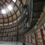 Inside the former dome prison Koepelgevangenis in Arnhem.