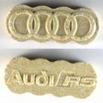Photos of the very high-strength ecstasy pill is in circulation released by the Trimbos Institute on 8 December 2023.