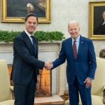 Prime Minister Mark Rutte mees with United States President Joe Biden at the White House, 17 January 2023