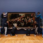 Installation of the Feestmaal van de officieren from the St. Jorisschutterij from the Frans Hals Museum, Haarlem