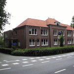 The Oost-Nederland district police station on Heerderweg in Epe, Gelderland. Undated