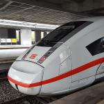 ICE international train at station Berlin Südkreuz