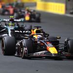 Red Bull Racing driver Max Verstappen of Netherlands steers his car during the Formula 1 Saudi Arabia Grand Prix at the Jeddah Corniche Circuit in Jeddah, Saudi Arabia, 09 March 2024