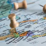 Belize on a map