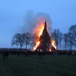 Easter Fire in Espelo in 2012, with a world record height of 45.98 metres