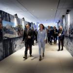 Dutch Foreign Affairs Minister Hanke Bruins Slot and her Ukrainian counterpart, Dmytro Kuleba, at the Restoring Justice for Ukraine conference in The Hague. 2 April 2024