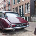 A vintage Citroën parked in Amsterdam, 23 August 2018