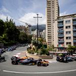 Max Verstapping during the Monaco Grand Prix.