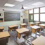 Empty classroom
