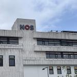 The offices of Dutch public broadcaster, NOS, at the Media Park in Hilversum. 24 April 2024