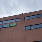 The RTL Nederland building at the Media Park in Hilversum. 24 April 2024