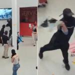 Rioters smashed video screens in the foyer of a University of Amsterdam building on the Roeterseiland campus during a pro-Palestinian protest. 13 May 2024